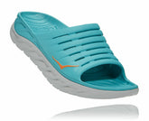 Men's ORA Recovery Slide - Aquarelle / Blazing Orange