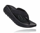 Men's ORA Recovery Flip - Black / Dark Gull Gray