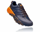 Men's Speedgoat 4 - Black Iris / Bright Marigold