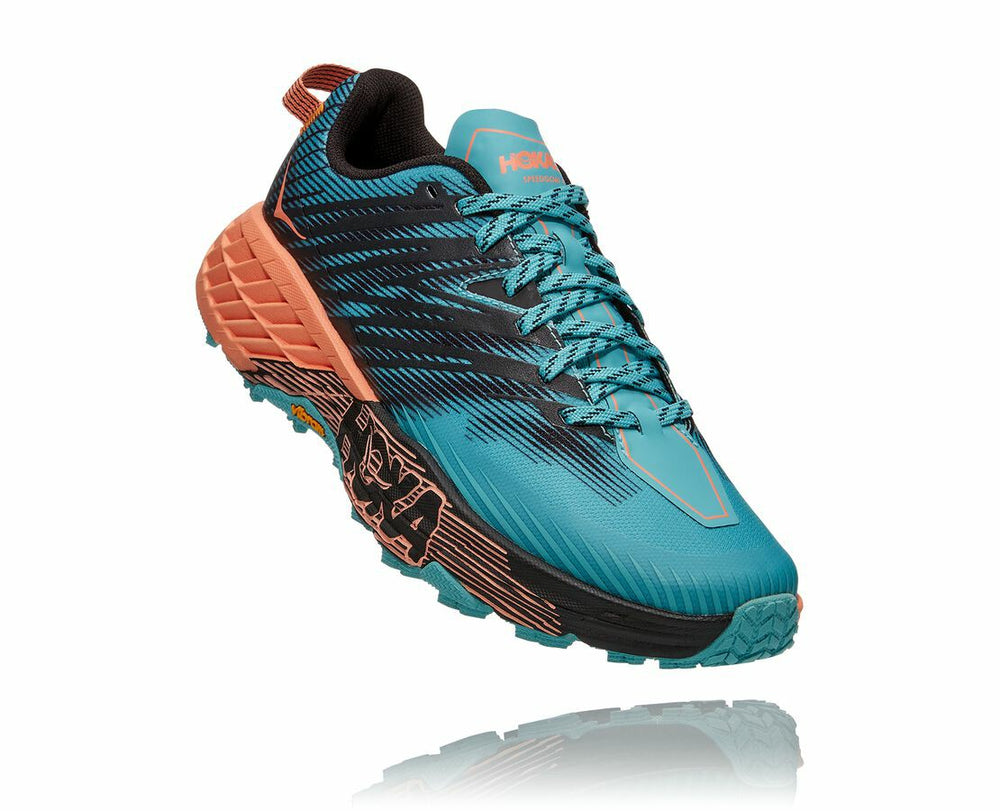 Women's Speedgoat 4 - Aquarelle / Cantaloupe