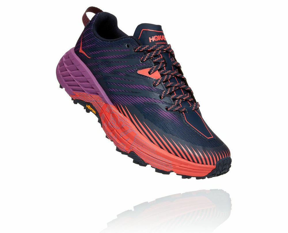Women's Speedgoat 4 - Outer Space / Hot Coral