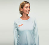 Women's Performance Long Sleeve - Wan Blue