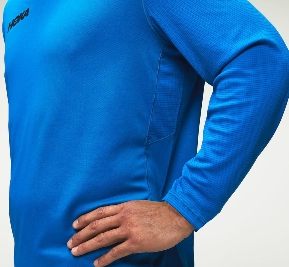 Men's Performance Long Sleeve - Imperial Blue