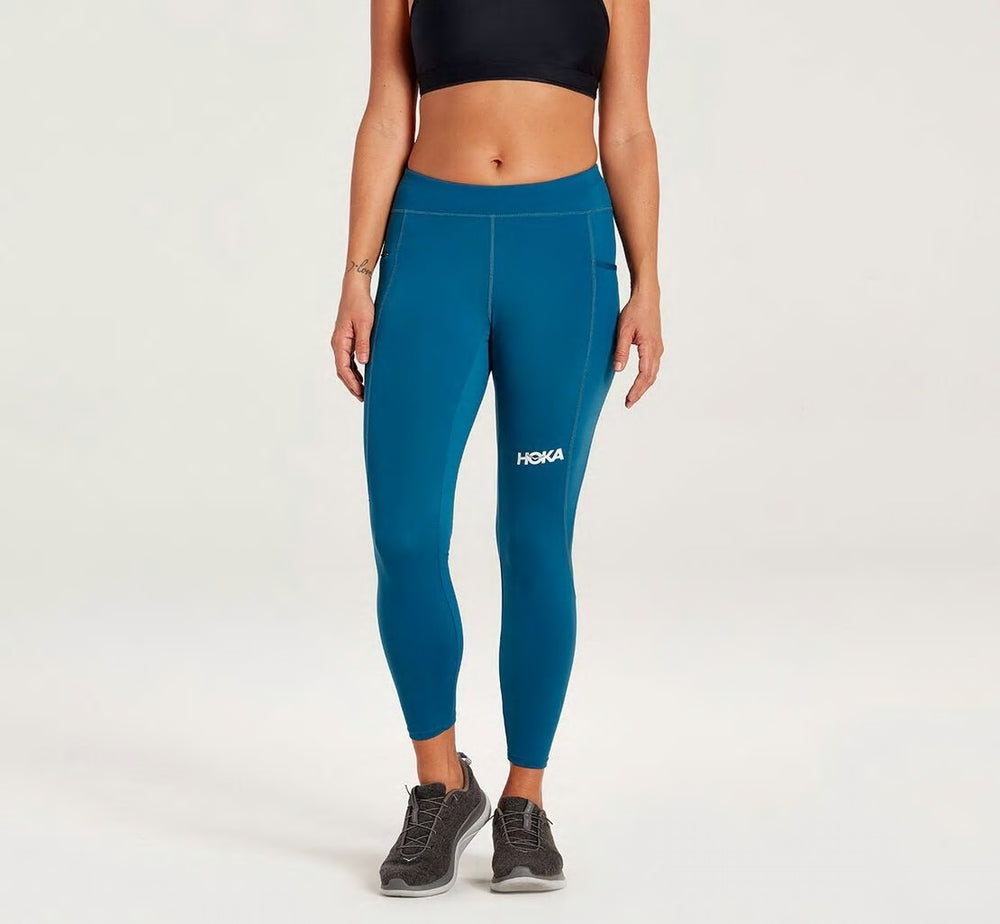 Women's Performance Crop Tight - Moroccan Blue