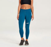 Women's Performance Crop Tight - Moroccan Blue