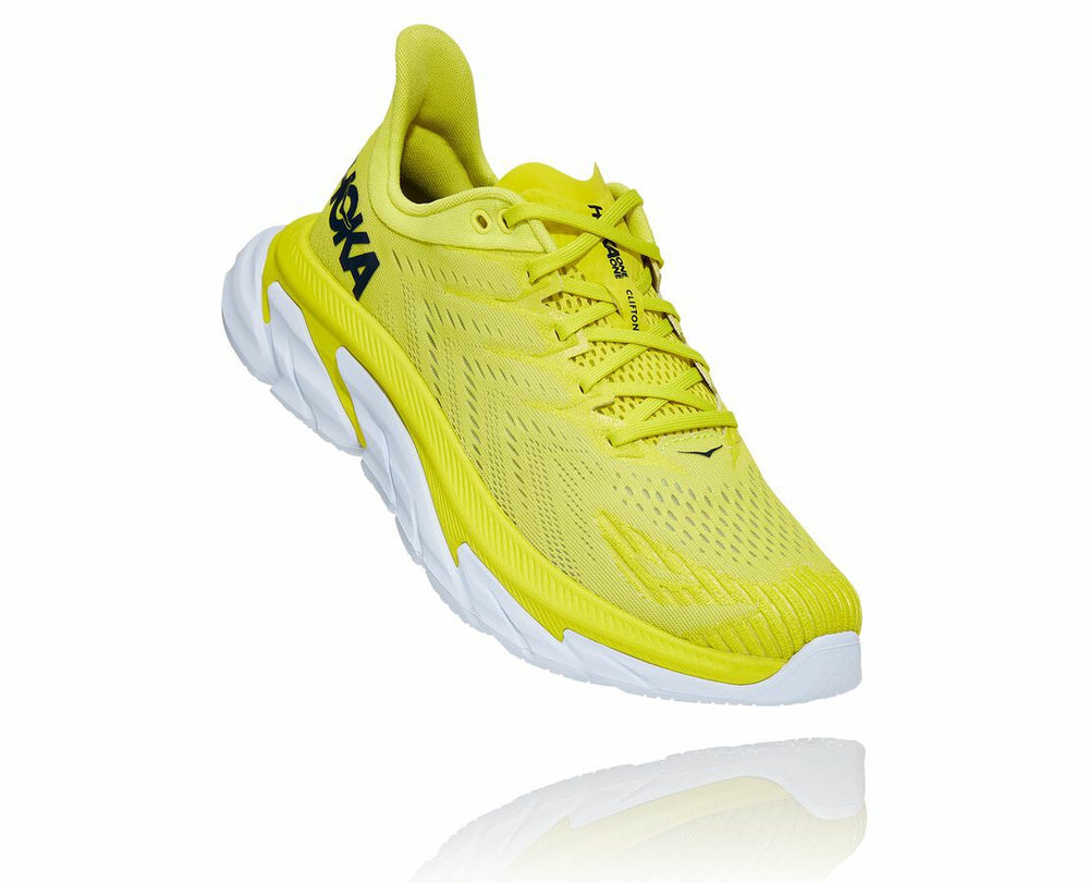 Men's Clifton Edge - Citrus / White