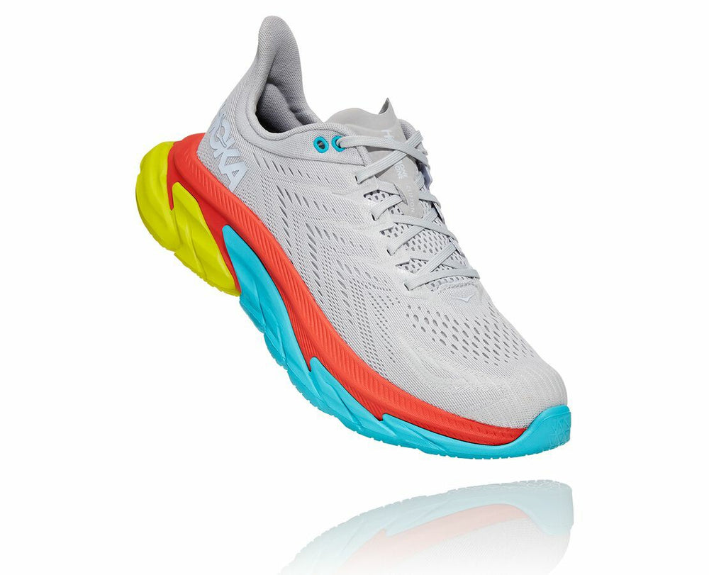 Men's Clifton Edge - Lunar Rock / White