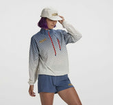 Women's Wind-Resistant Jacket - Tofu / Vintage Indigo