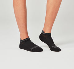 All Gender Performance No-Show Sock - Black