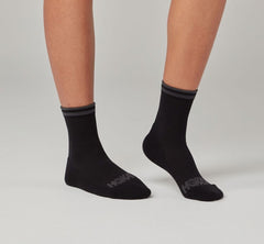 All Gender Performance Crew Sock - Black