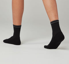 All Gender Performance Crew Sock - Black