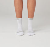 All Gender Performance Crew Sock - White