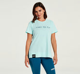 Women's Brand Tee - Blue Tint
