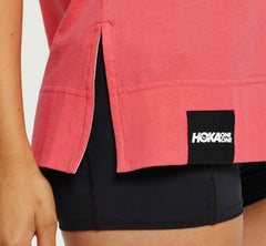 Women's Brand Tee - Paradise Pink / White