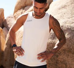 Men's Singlet - White