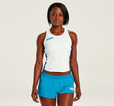 Women's Fitted Tank - White