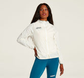 Women's Full-Zip Wind Jacket - White