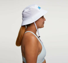All Gender Adventure Hat - White / Diva Blue