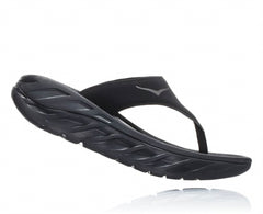 Women's ORA Recovery Flip - Black / Dark Gull Gray
