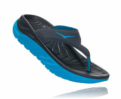 Women's ORA Recovery Flip - Ebony / Dresden Blue