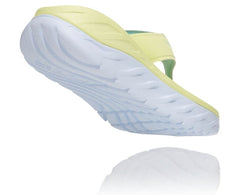 Women's ORA Recovery Flip - Luminary Green / Blue Tint