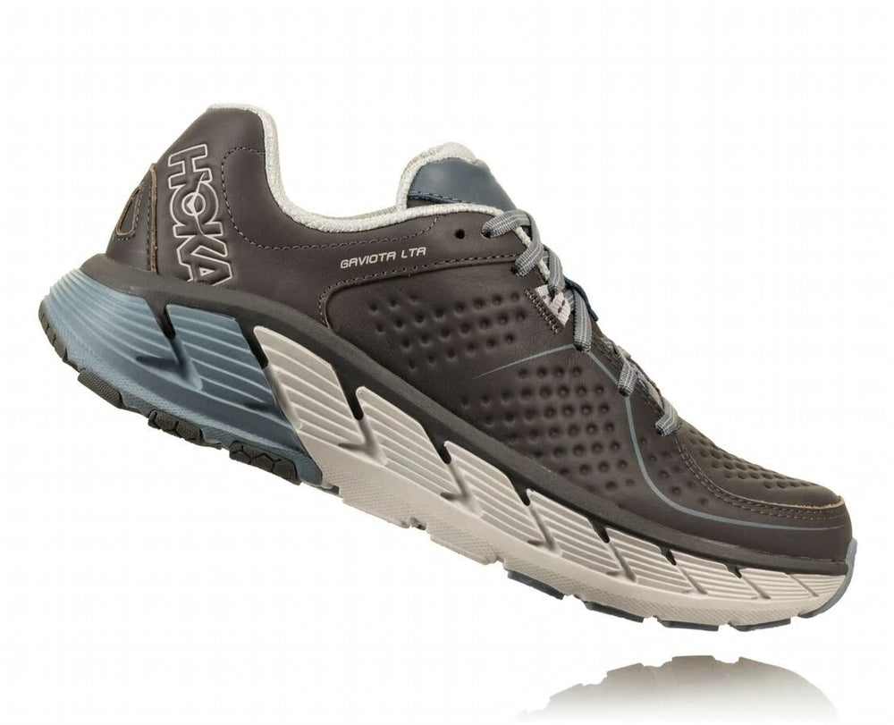 Women's Gaviota Leather - Charcoal / Tradewinds