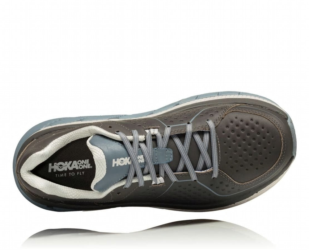Women's Gaviota Leather - Charcoal / Tradewinds