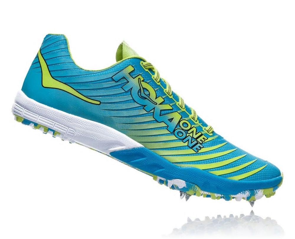 Women's EVO XC Spike - Cyan / Citrus