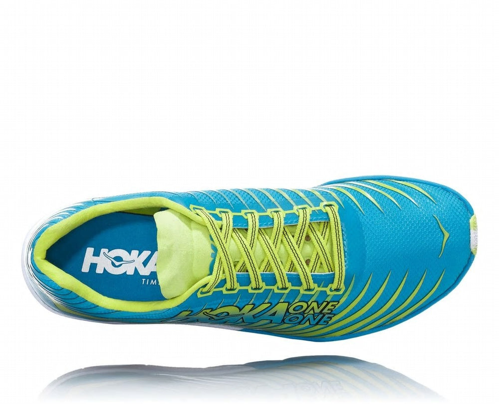 Women's EVO XC Spike - Cyan / Citrus
