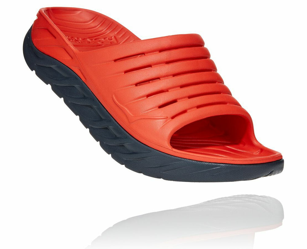 Men's ORA Recovery Slide - Fiesta / Ombre Blue