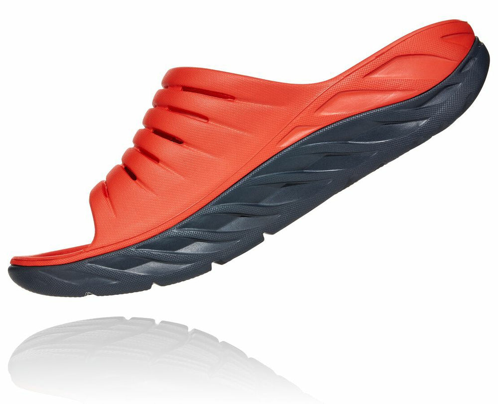 Men's ORA Recovery Slide - Fiesta / Ombre Blue