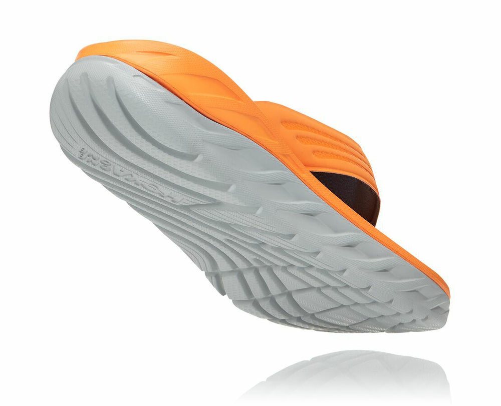 Men's ORA Recovery Flip - Blazing Orange / Lunar Rock