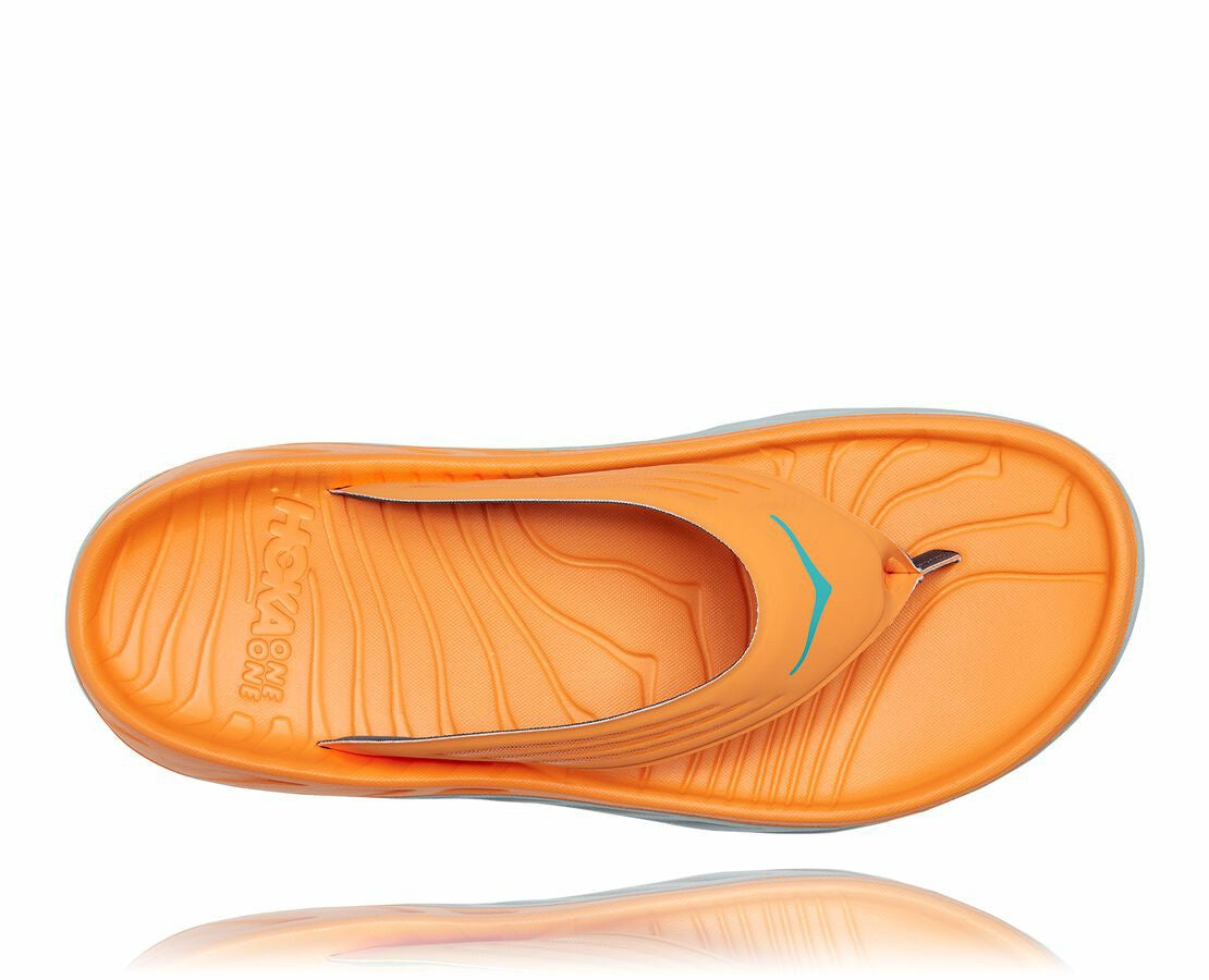 Men's ORA Recovery Flip - Blazing Orange / Lunar Rock