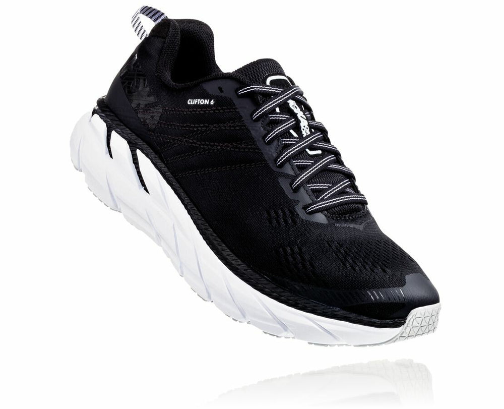 Women's Clifton 6 - Black / White
