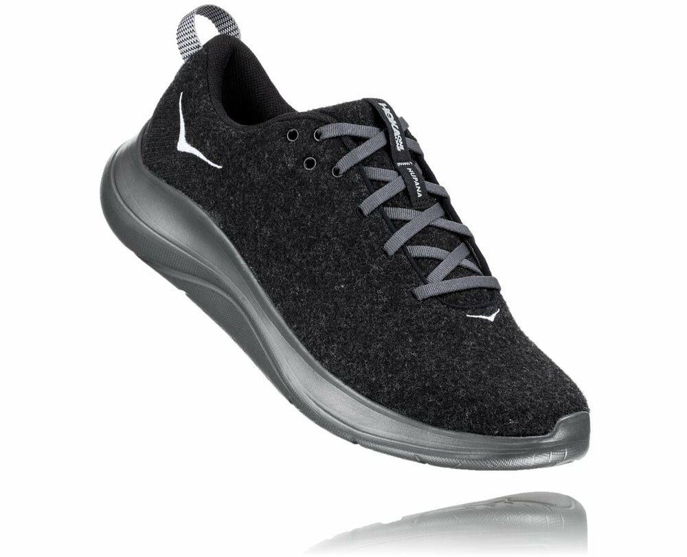 Men's Hupana Flow Wool - Black / Dark Shadow