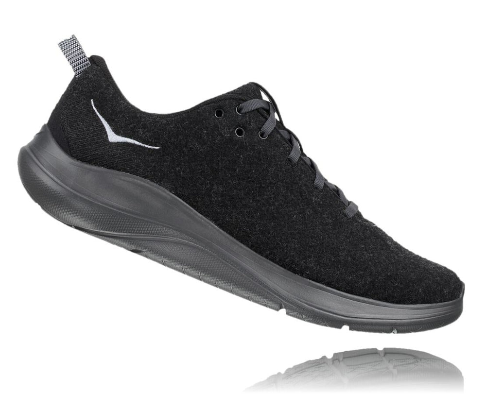 Men's Hupana Flow Wool - Black / Dark Shadow
