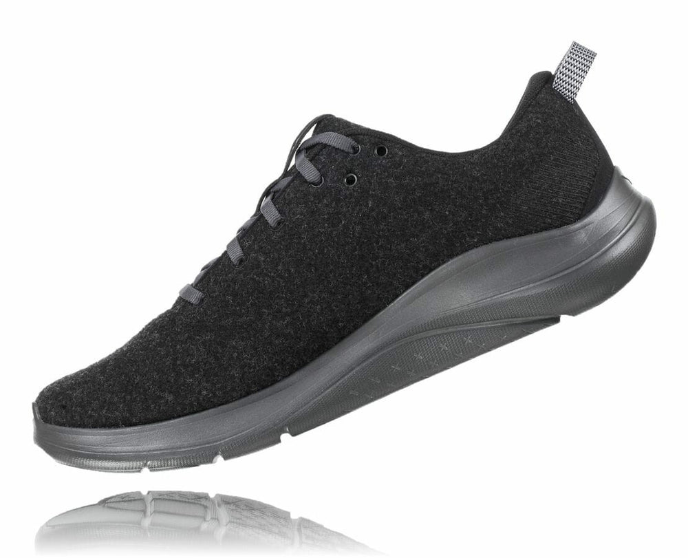 Men's Hupana Flow Wool - Black / Dark Shadow