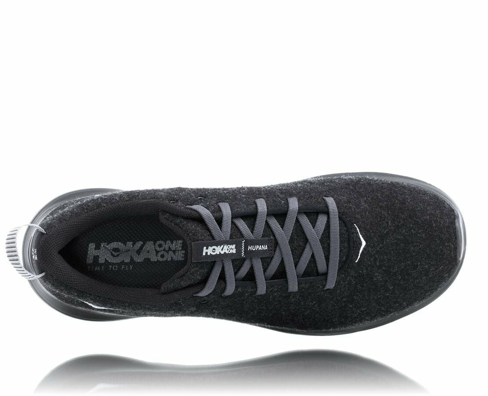 Men's Hupana Flow Wool - Black / Dark Shadow