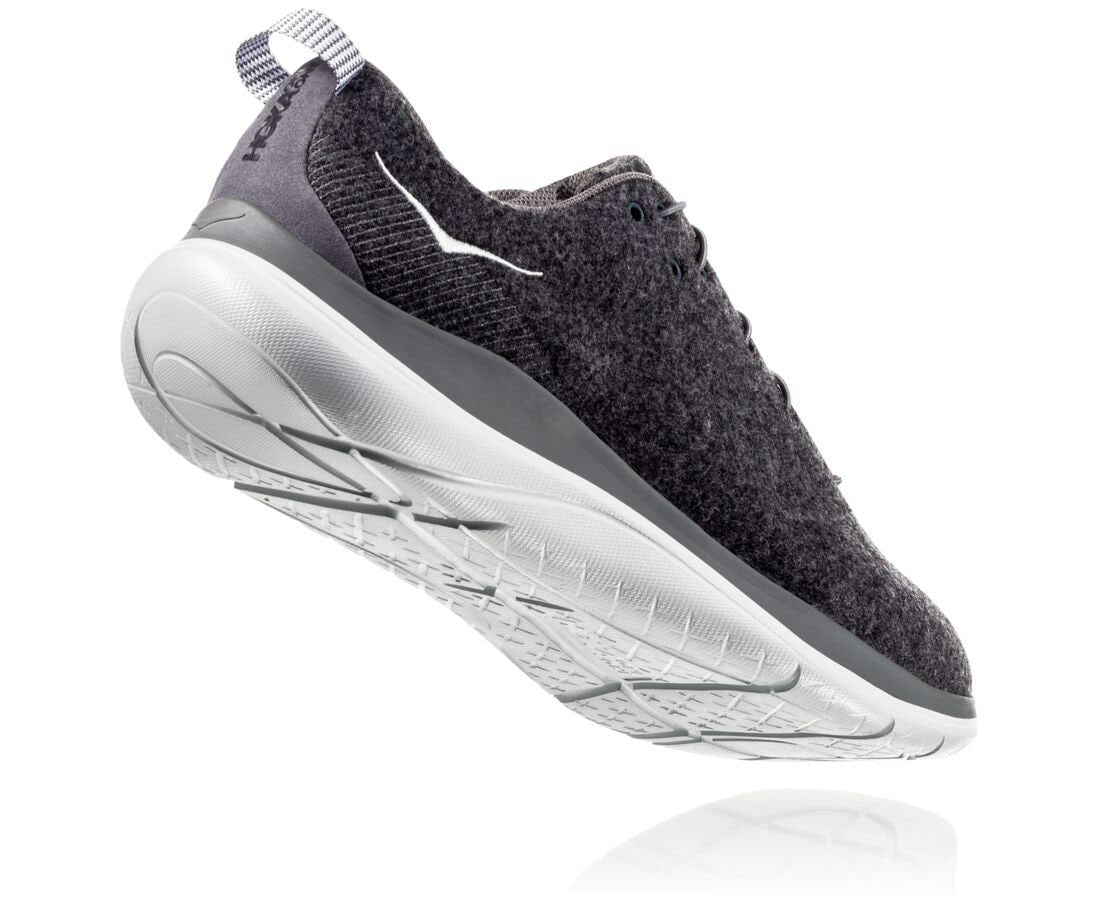 Men's Hupana Flow Wool - Dark Shadow / Charcoal Gray
