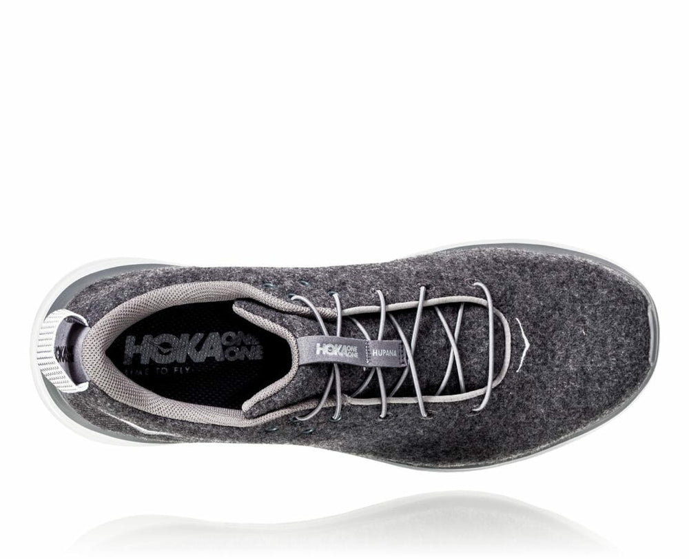 Men's Hupana Flow Wool - Dark Shadow / Charcoal Gray