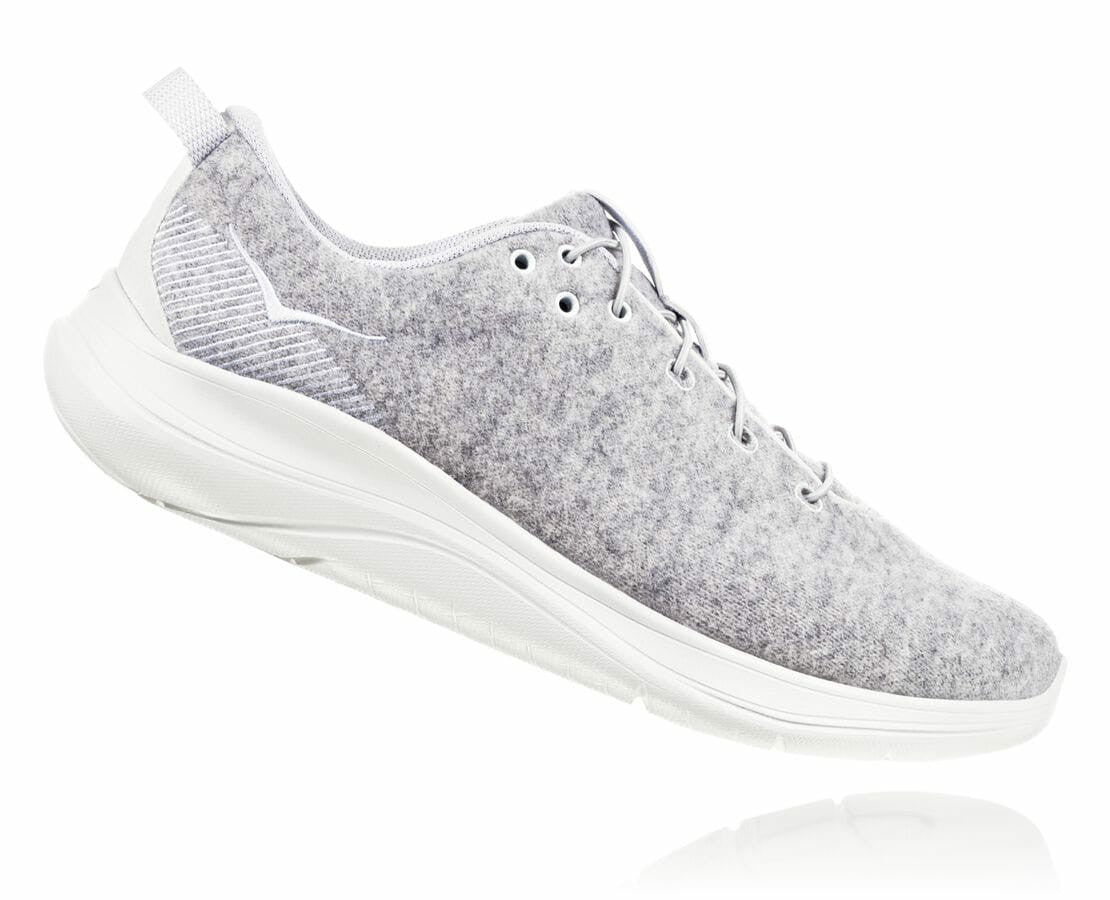 Women's Hupana Flow Wool - Lunar Rock / Blanc De Blanc