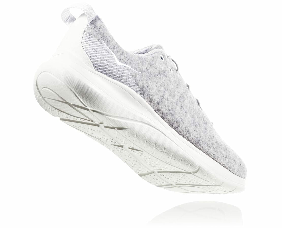 Women's Hupana Flow Wool - Lunar Rock / Blanc De Blanc