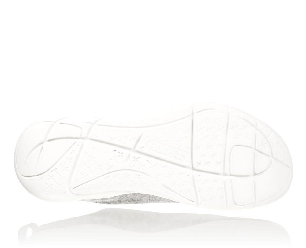 Women's Hupana Flow Wool - Lunar Rock / Blanc De Blanc