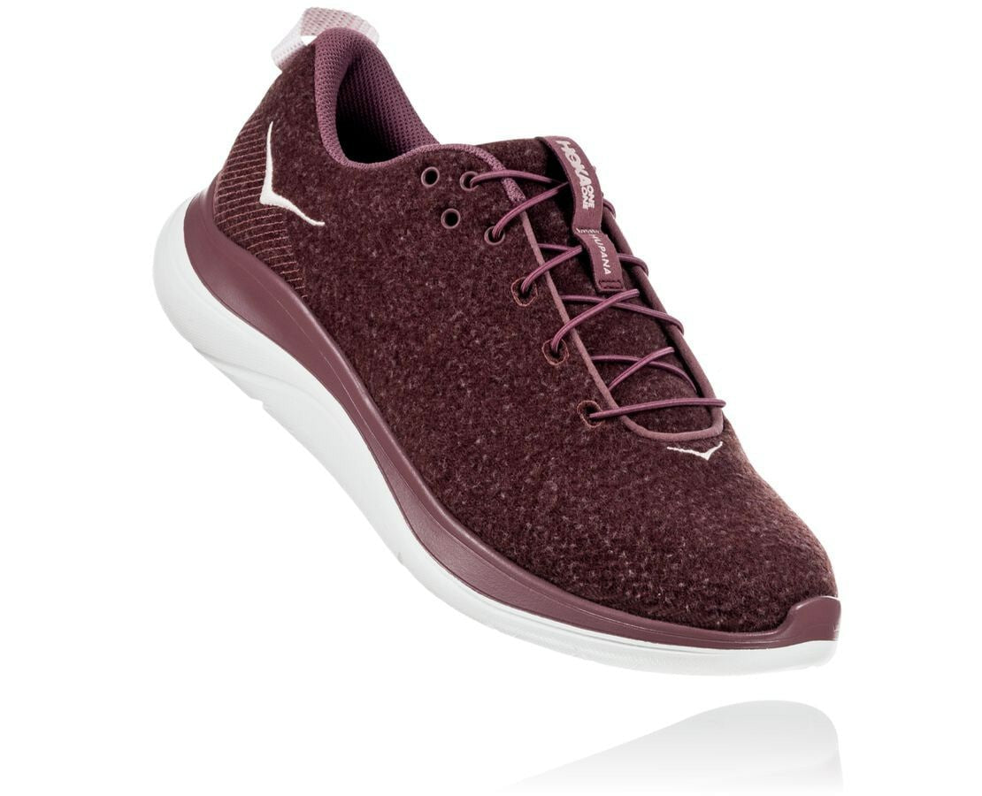 Women's Hupana Flow Wool - Rose Brown / Evening Sand