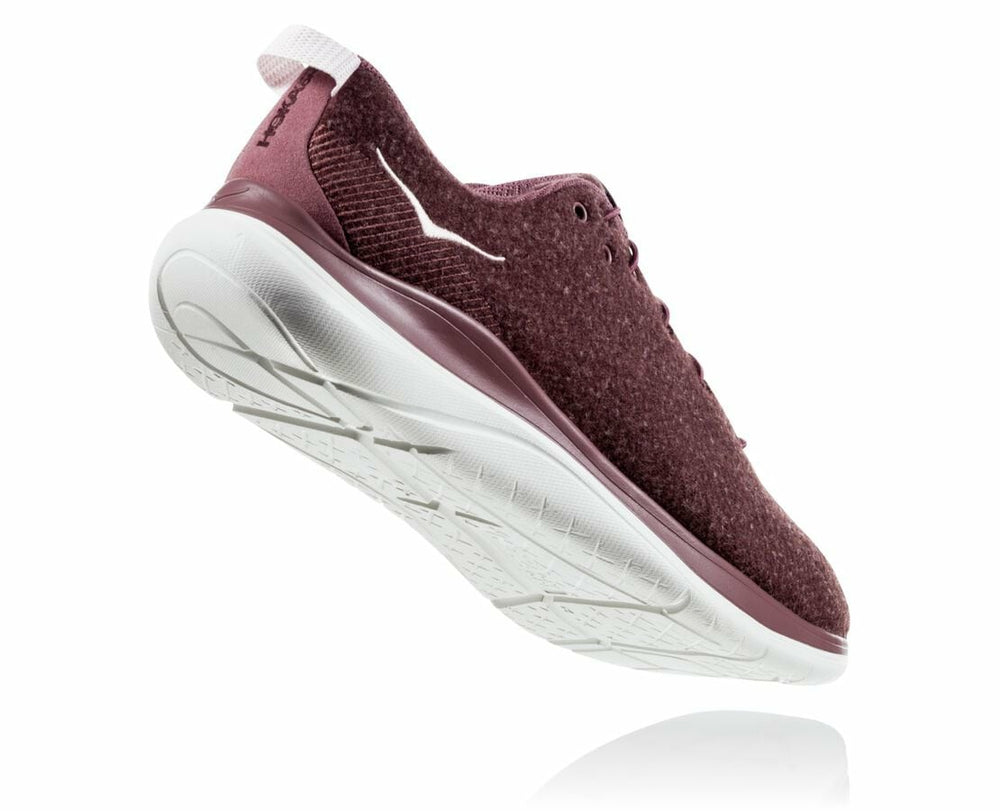 Women's Hupana Flow Wool - Rose Brown / Evening Sand