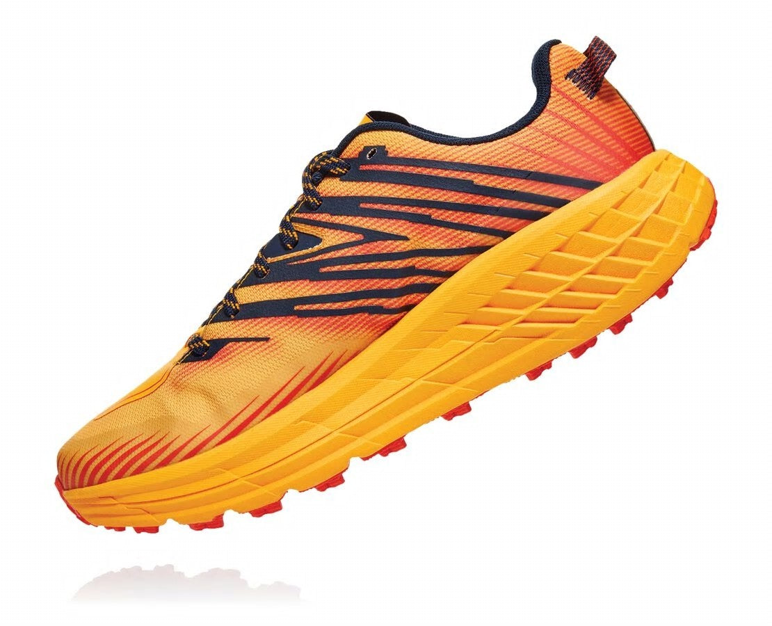 Men's Speedgoat 4 - Gold Fusion / Black Iris