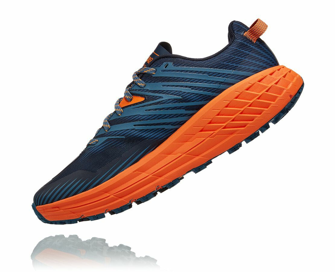 Men's Speedgoat 4 - Real Teal / Persimmon Orange