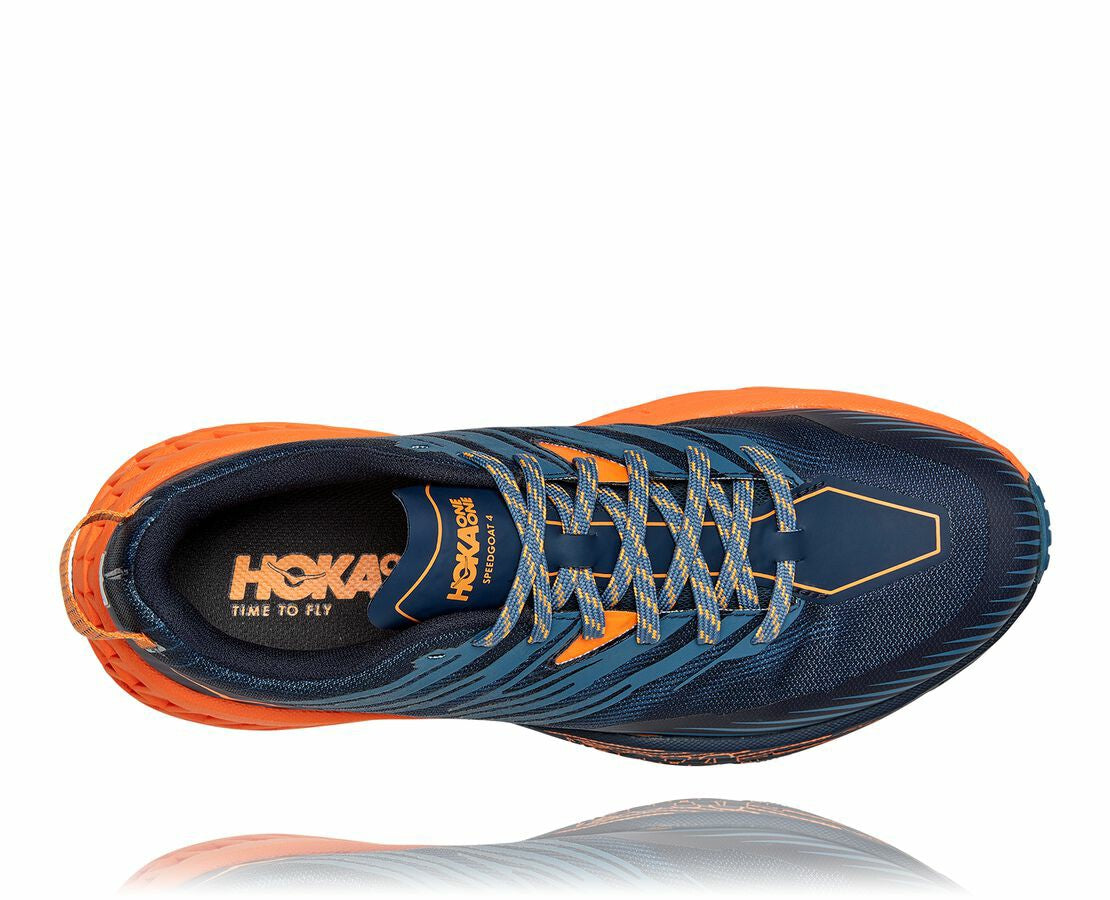 Men's Speedgoat 4 - Real Teal / Persimmon Orange