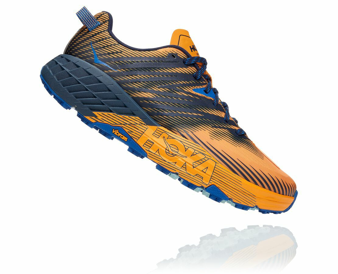 Men's Speedgoat 4 - Saffron / Black Iris