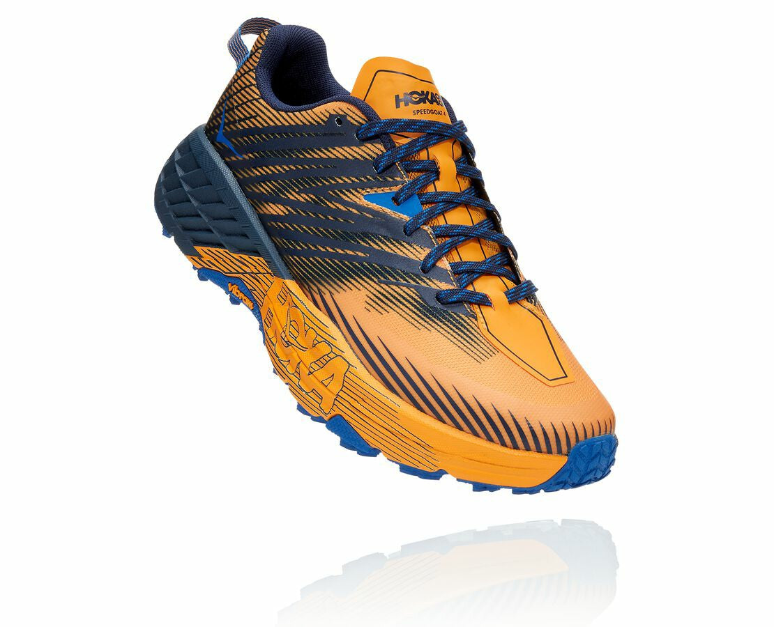 Men's Speedgoat 4 - Saffron / Black Iris